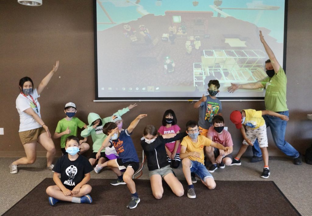 Holiday and Winter camps Minecraft
