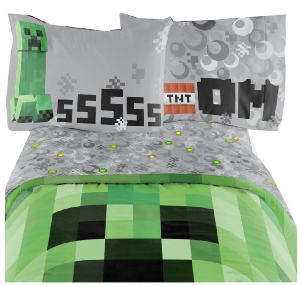 Minecraft Bedding for Minecraft fan